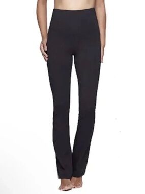 Yummie Tummie by Heather Thomson Jara Bootleg Shaping Leggings Black Size XL